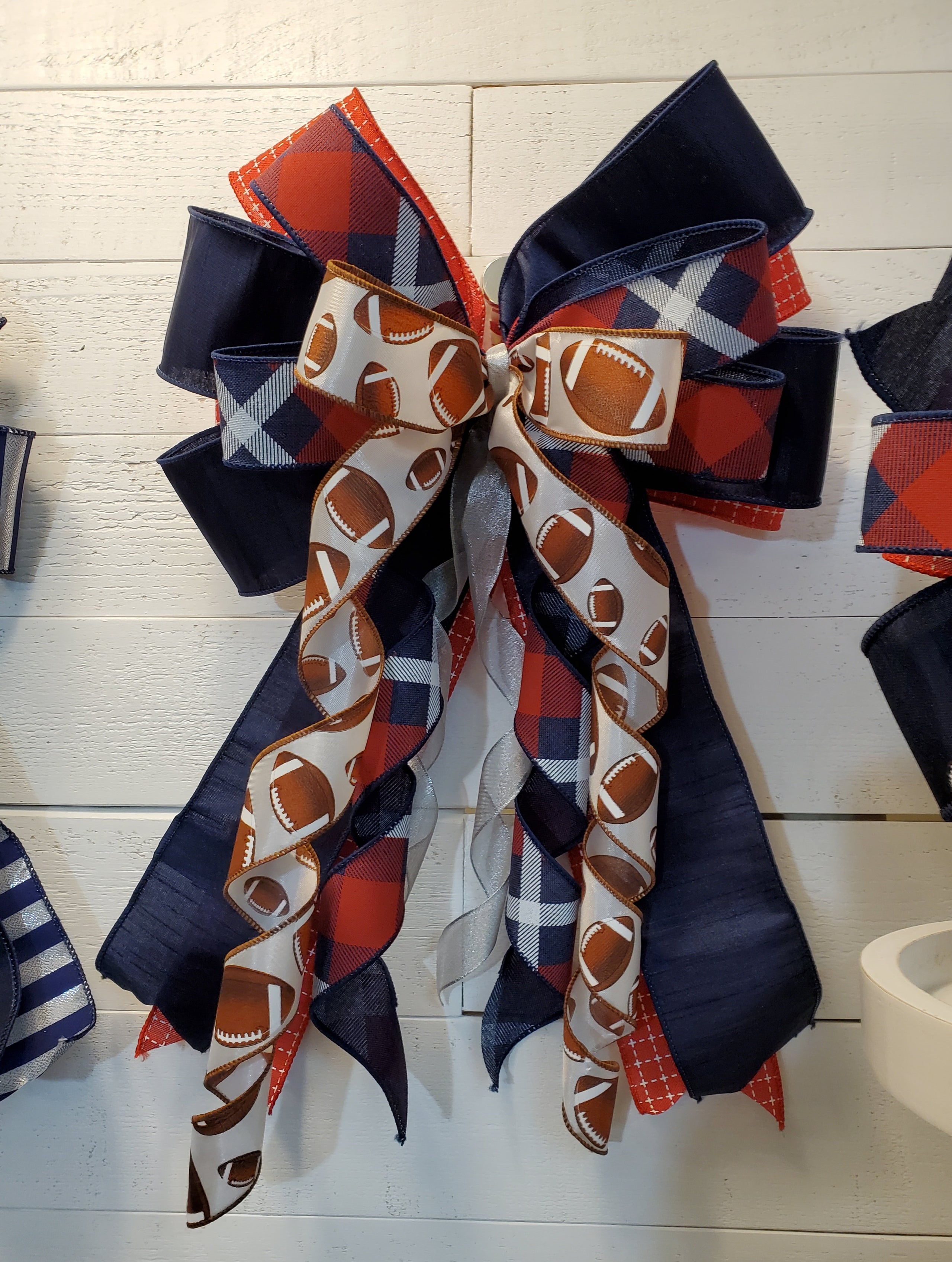 Browns Ribbon - 7/8 Grosgrain Ribbon - Cleveland Browns Ribbon- Football  Ribbon